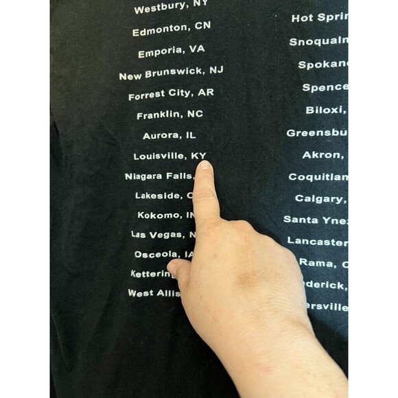 Herman’s Hermits 2013 Lg Tour T-Shirt Peter Noone Signed Collectible Music - Picture 5 of 7